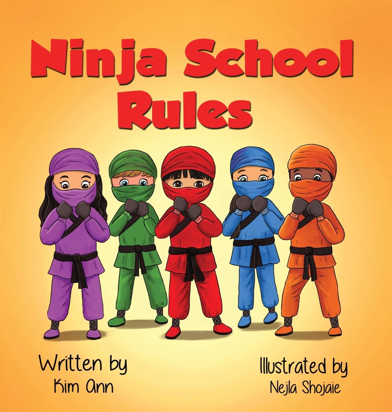 Knjiga Ninja School Rules Nejla Shojaie