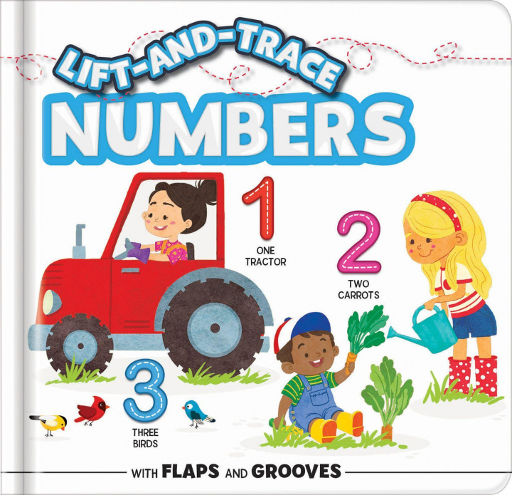 Kniha Lift-and-Trace: Numbers Karina Dupuis