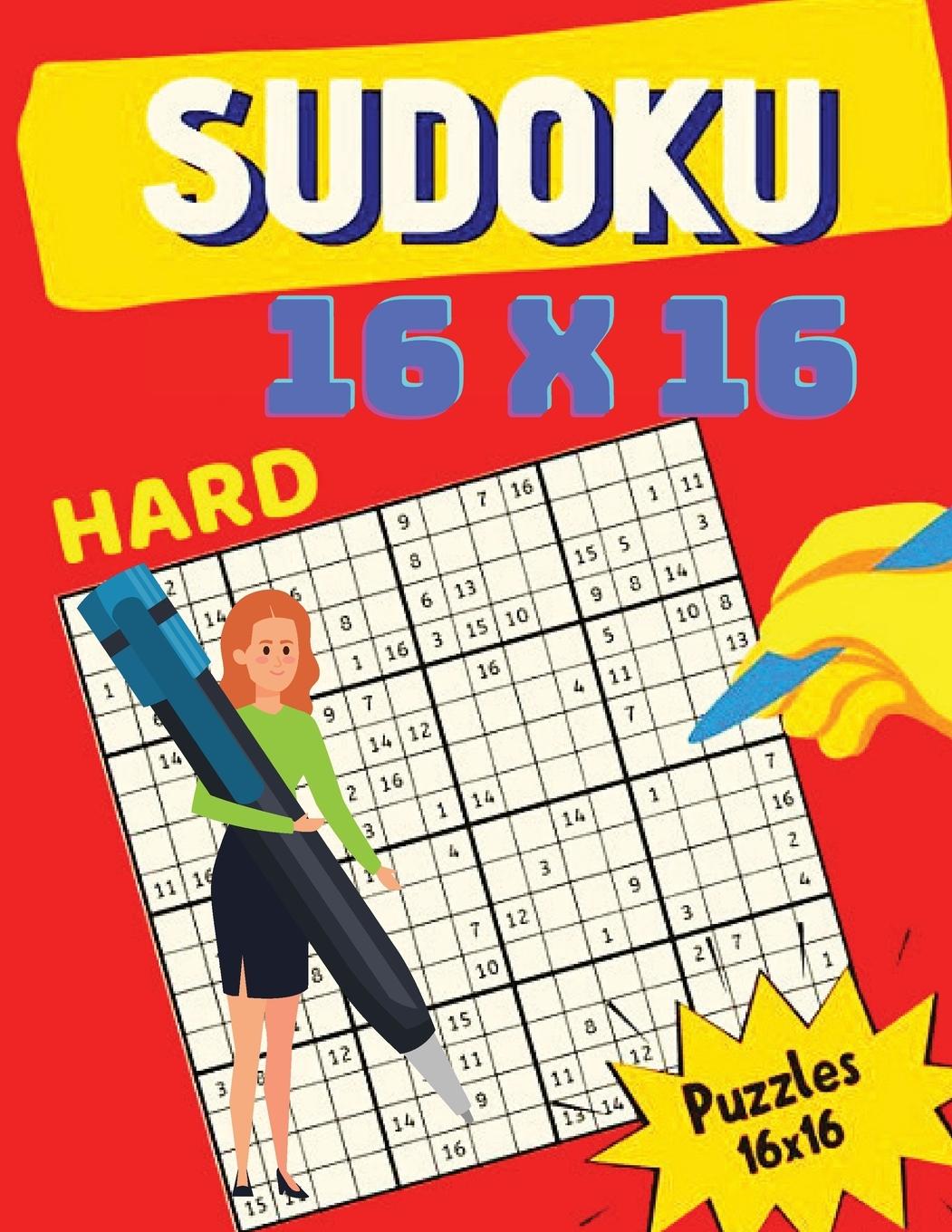 Könyv 16 x 16 Sudoku Puzzle 