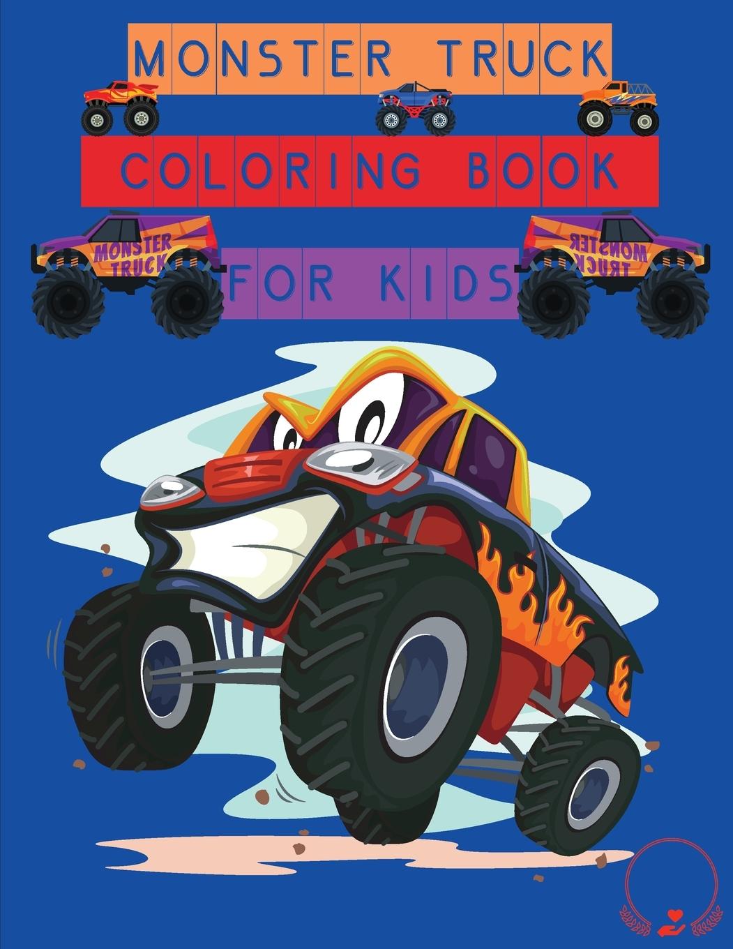 Buch Monster Truck Coloring Book for Kids 