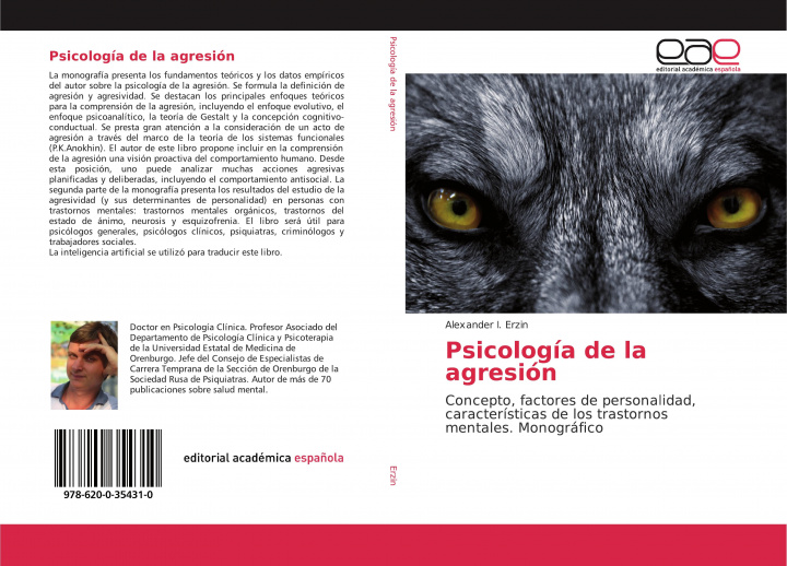 Βιβλίο Psicología de la agresión 