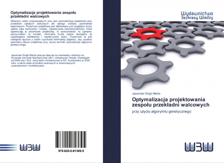 Könyv Optymalizacja projektowania zespo?u przek?adni walcowych 