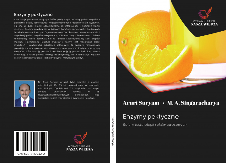 Βιβλίο Enzymy pektyczne M. A. Singaracharya