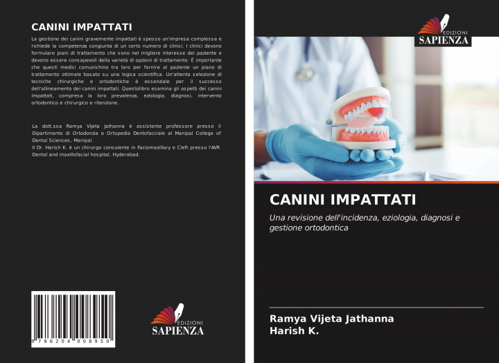 Knjiga CANINI IMPATTATI Harish K.