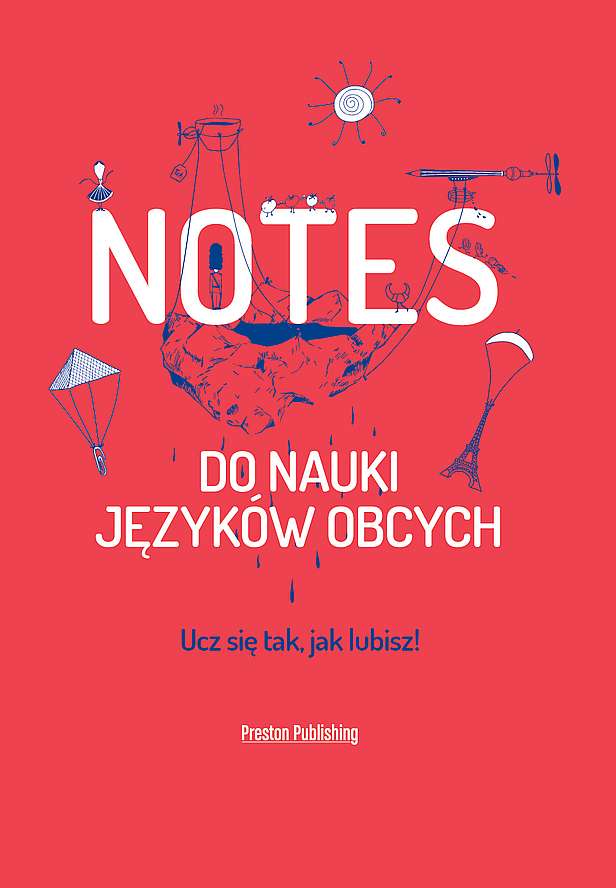 Книга Notes do nauki języków obcych (czerwony) Opracowanie zbiorowe
