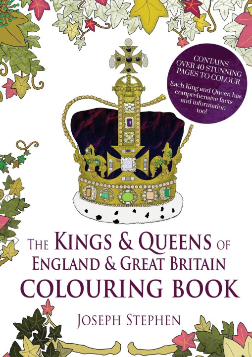 Kniha Kings and Queens of England and Great Britain Colouring Book 