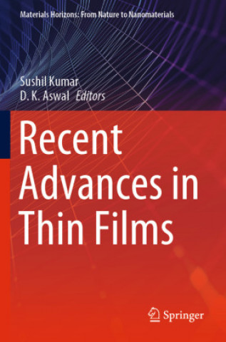 Carte Recent Advances in Thin Films D. K. Aswal