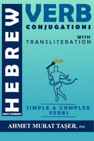 Carte Most Common Hebrew Verb Conjugations with Transliteration Taser Ahmet Murat Taser