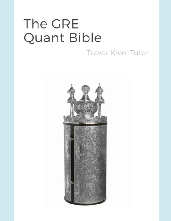 Knjiga GRE Quant Bible Klee Trevor Klee