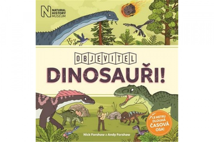 Książka Objevitel Dinosauři 