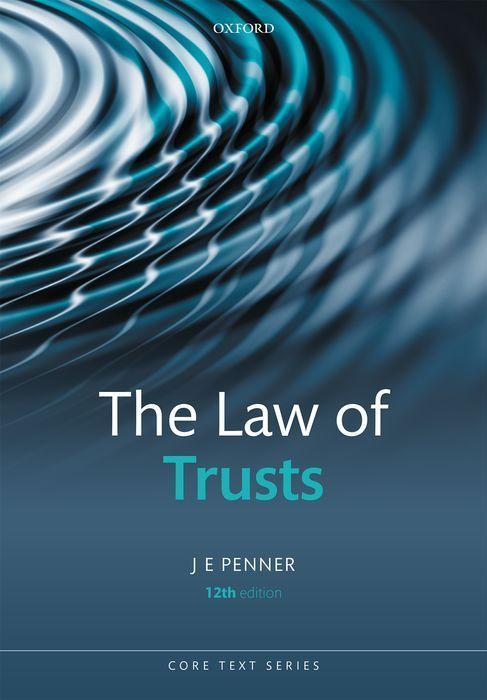 Knjiga Law of Trusts 