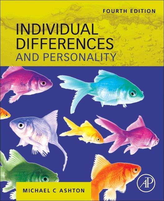 Knjiga Individual Differences and Personality Michael Ashton
