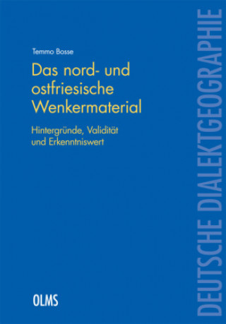 Kniha Das nord- und ostfriesische Wenkermaterial 