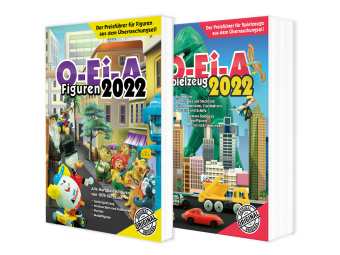 Книга O-Ei-A 2er Bundle 2022 - O-Ei-A Figuren und O-Ei-A Spielzeug im Doppel mit 4,00 EUR Preisvorteil gegenüber Einzelkauf! 