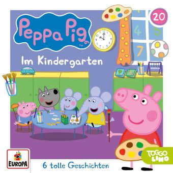 Audio Peppa Pig Hörspiel 20: Im Kindergarten 