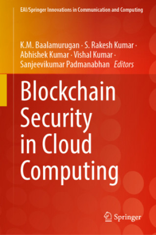 Libro Blockchain Security in Cloud Computing S. Rakesh Kumar