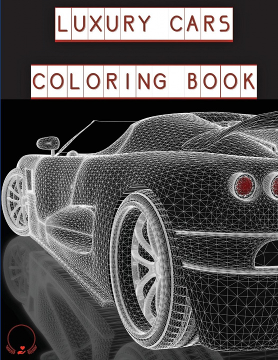 Книга Luxury Cars Coloring Book 