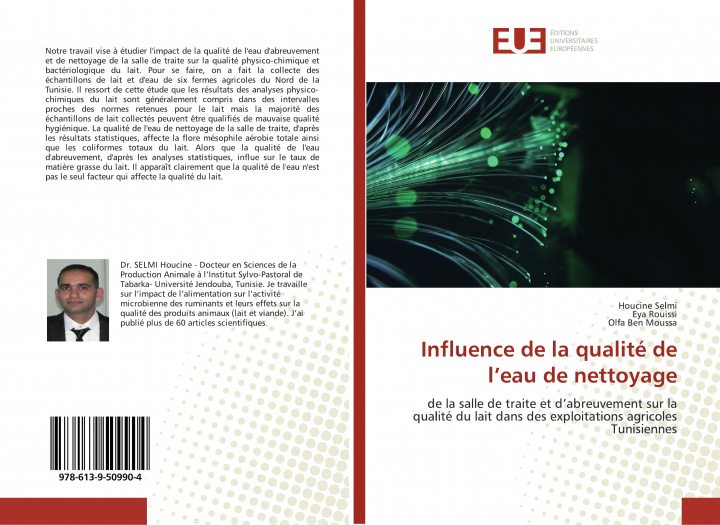 Knjiga Influence de la qualité de l?eau de nettoyage Eya Rouissi