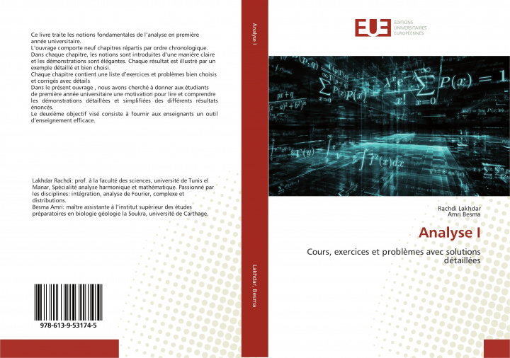 Knjiga Cours et exercices corrigés d?analyse Amri Besma