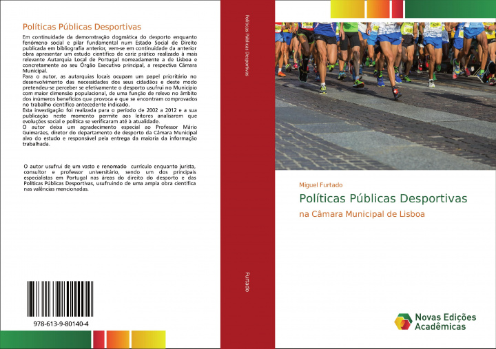 Knjiga Políticas Públicas Desportivas 