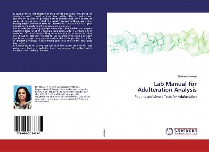 Carte Lab Manual for Adulteration Analysis 