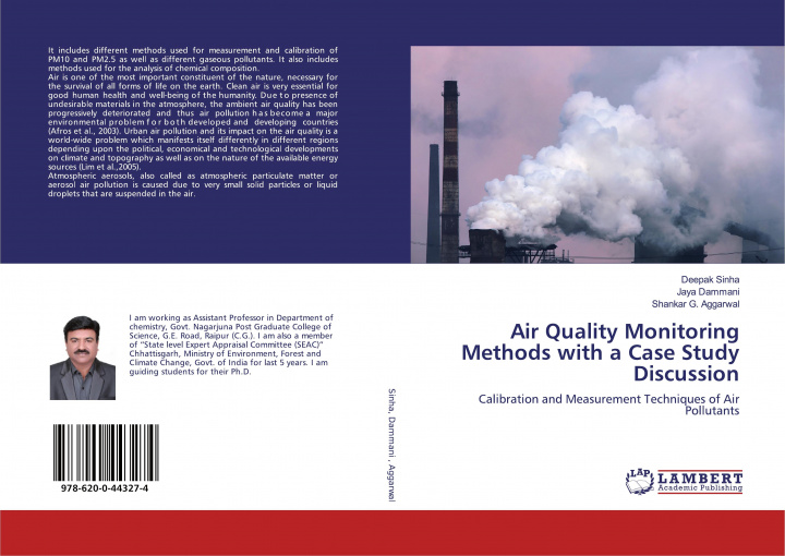 Βιβλίο Air Quality Monitoring Methods with a Case Study Discussion Jaya Dammani