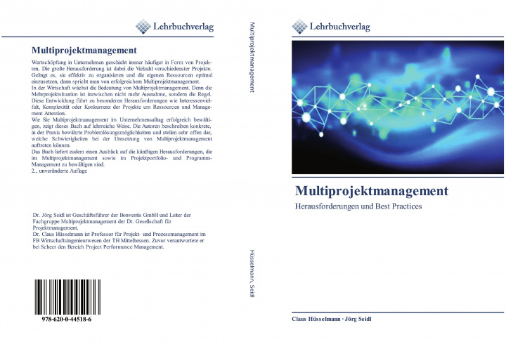 Kniha Multiprojektmanagement Jörg Seidl