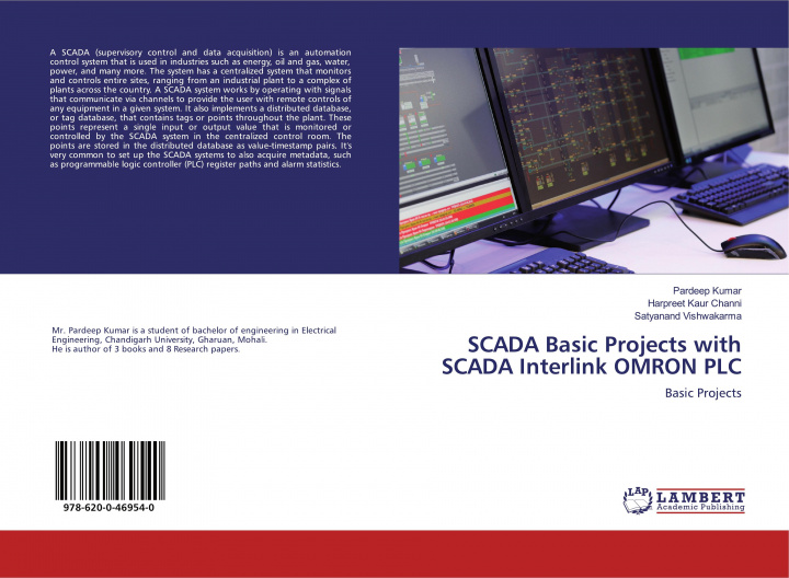 Könyv SCADA Basic Projects with SCADA Interlink OMRON PLC Harpreet Kaur Channi