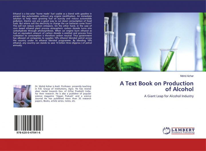 Kniha A Text Book on Production of Alcohol 