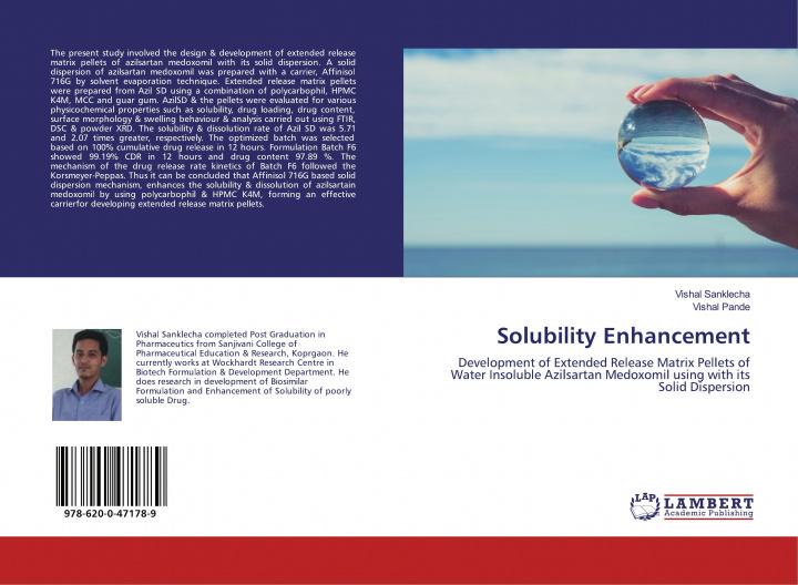 Könyv Solubility Enhancement Vishal Pande