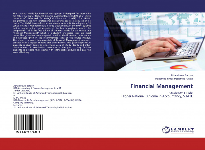 Kniha Financial Management Mohamed Ismail Mohamed Riyath