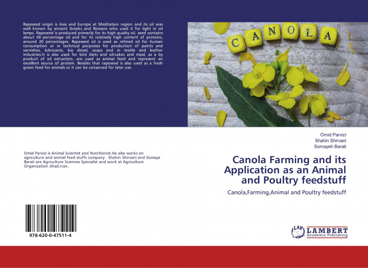 Carte Canola Farming and its Application as an Animal and Poultry feedstuff Shahin Shirvani