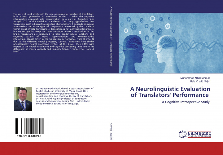 Libro A Neurolinguistic Evaluation of Translators' Performance Hala Khalid Najim