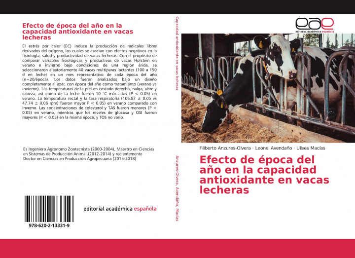 Carte Efecto de época del a?o en la capacidad antioxidante en vacas lecheras Leonel Avenda?o