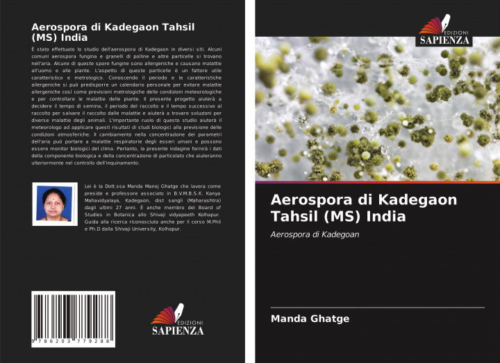 Könyv Aerospora di Kadegaon Tahsil (MS) India 