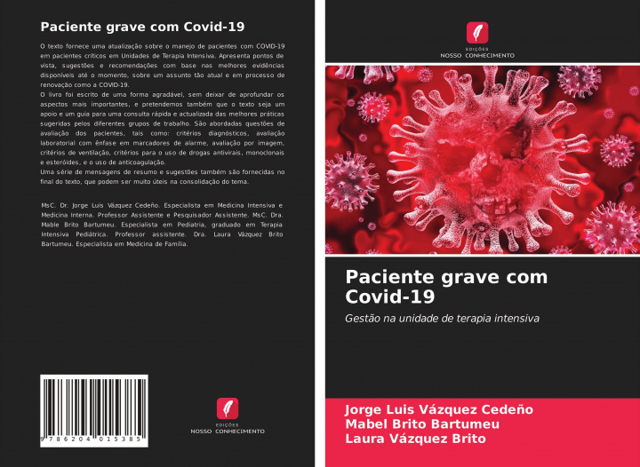 Книга Paciente grave com Covid-19 Mabel Brito Bartumeu