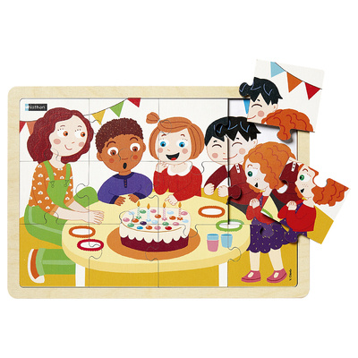 Knjiga Puzzle - L'anniversaire - 12 p collegium