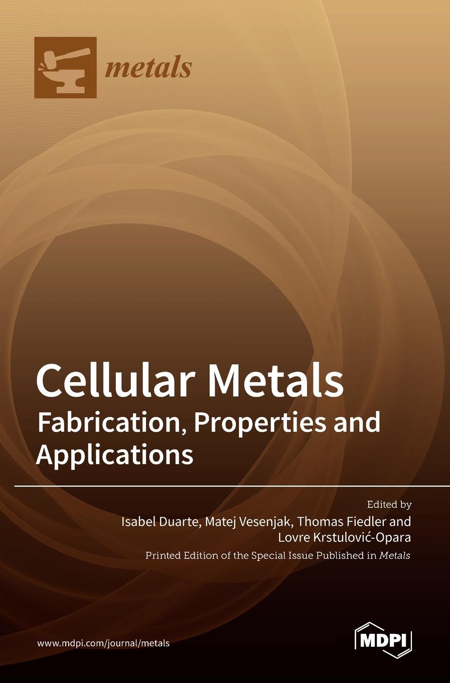 Knjiga Cellular Metals Isabel Duarte