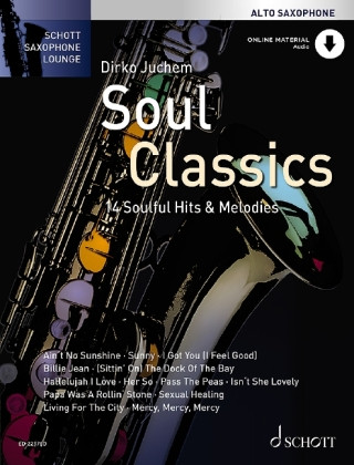 Kniha Soul Classics/ Alt-Saxophon 