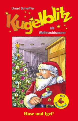 Carte Kugelblitz als Weihnachtsmann / Silbenhilfe 