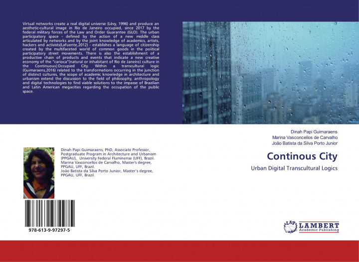 Knjiga Continous City Marina Vasconcellos de Carvalho