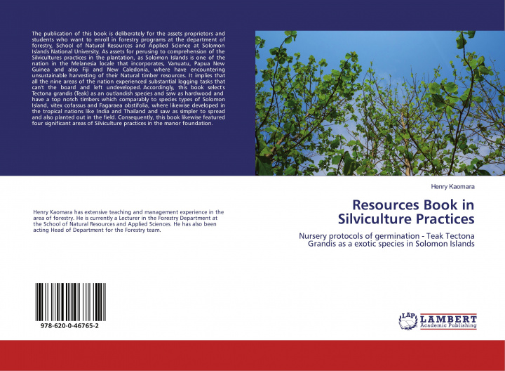 Knjiga Resources Book in Silviculture Practices 