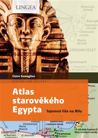 Carte Atlas starověkého Egypta Claire Levasseur Claire