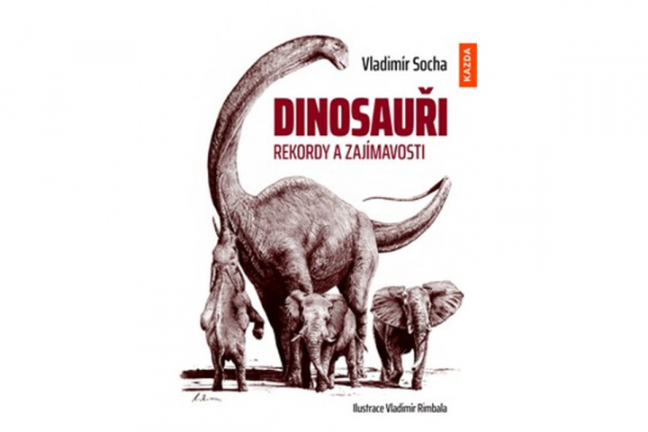 Book Dinosauři Vladimír Socha