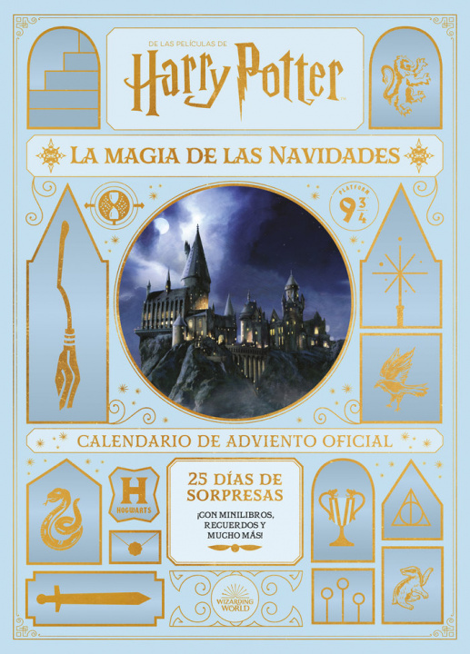 Carte HARRY POTTER: LA MAGIA DE LAS NAVIDADES. EL CALENDARIO DE ADVIENTO OFICIAL 2021 