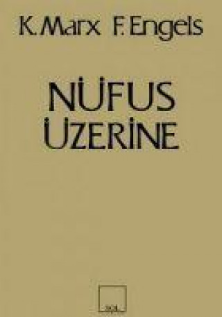 Książka Nüfus Üzerine Karl Marx