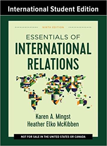 Book Essentials of International Relations Karen A. Mingst