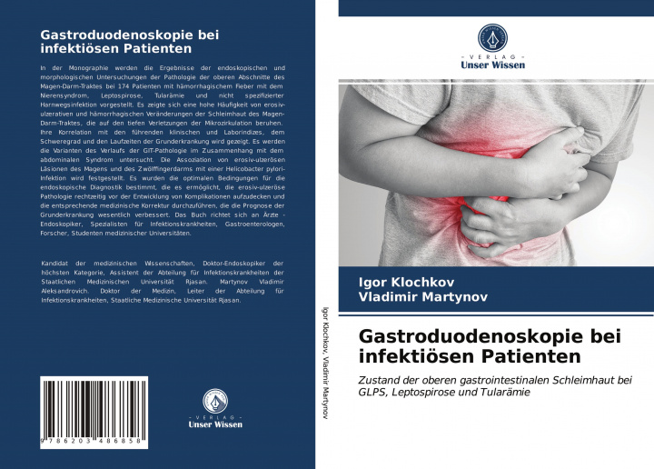 Buch Gastroduodenoskopie bei infektiösen Patienten Vladimir Martynov