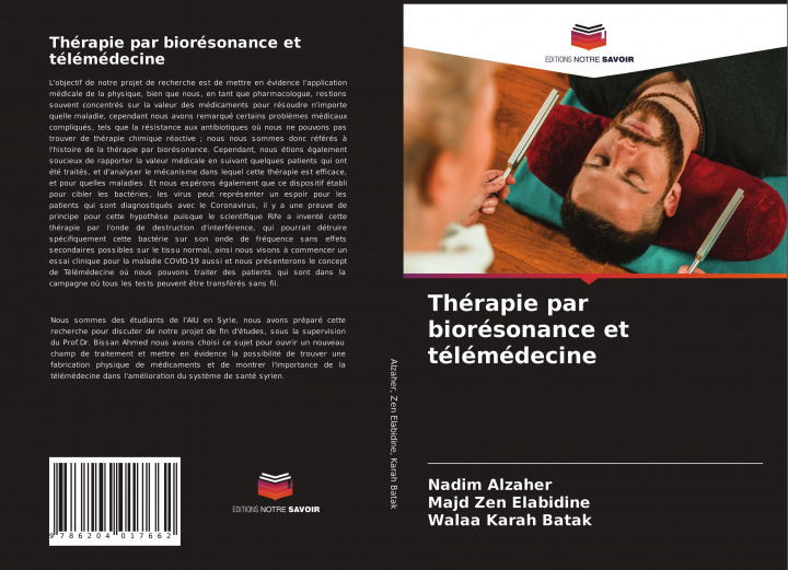 Carte Thérapie par biorésonance et télémédecine Majd Zen Elabidine