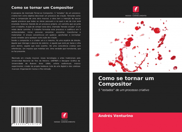 Knjiga Como se tornar um Compositor Andrés Venturino